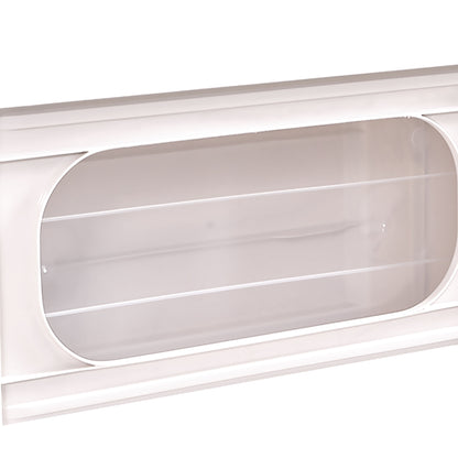 2x Plastic Wide Drawer Shoes