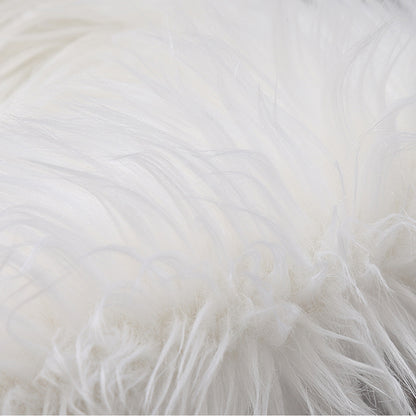 Floor Rugs Sheepskin Shaggy Rug Area Carpet Bedroom Living Room Mat 80X150 White