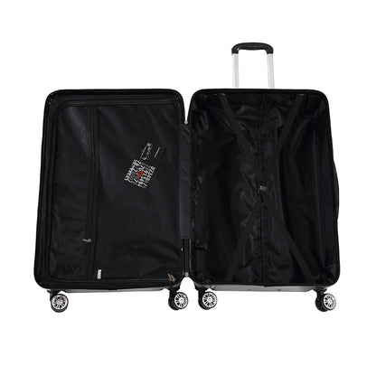 Navy Blue 3 Pcs ABS PC Luggage Set