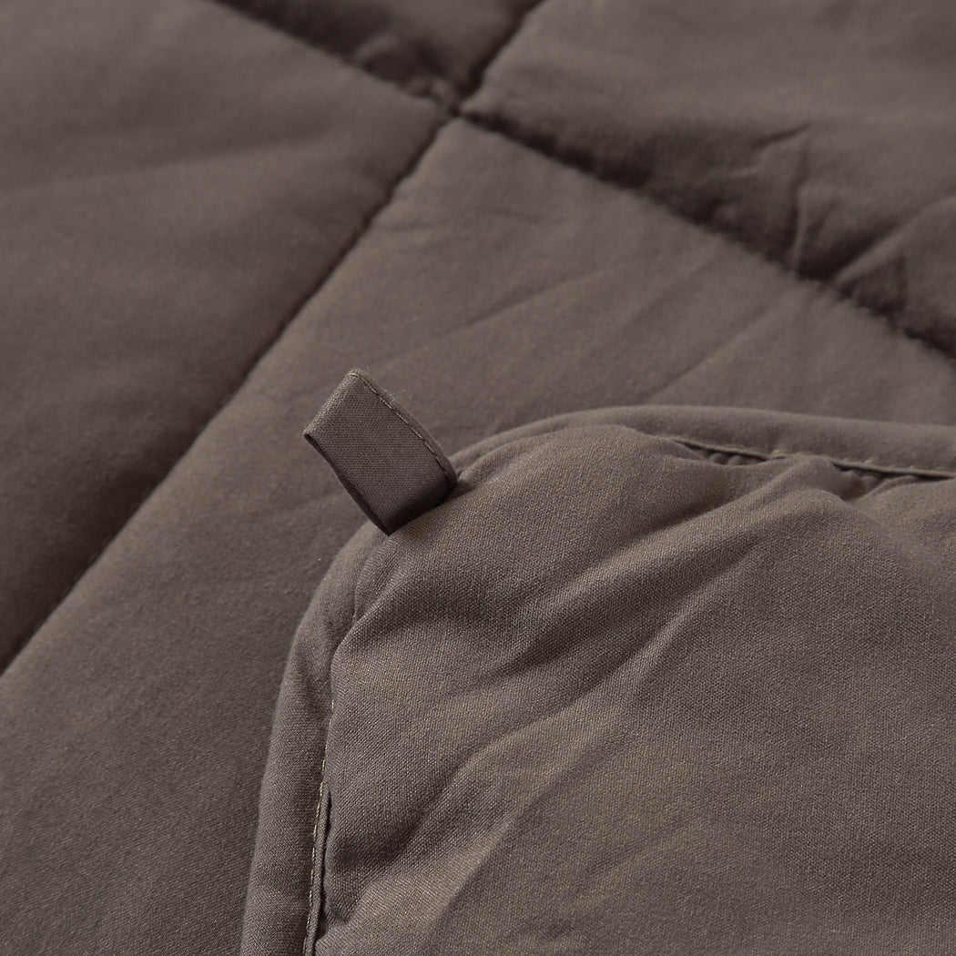 Weighted Blanket Heavy Gravity Deep Relax 2.3KG Adult Kids Mink