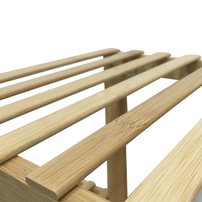 5 Tiers Premium Bamboo Wooden Plant Stand In/outdoor Garden Planter Flower shelf