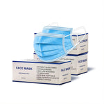 50pcs Disposable Mask Face Masks Filter Anti PM2.5 Dust Respirator 3 Layers