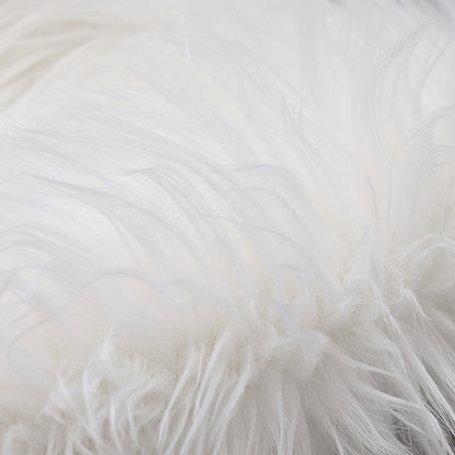 Floor Rugs Sheepskin Shaggy Rug Area Carpet Bedroom Living Room Mat 160X230 White