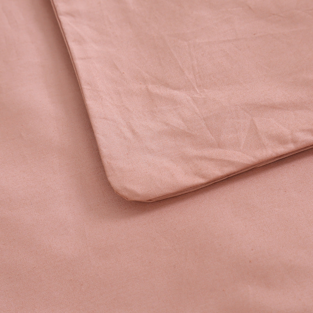 Weighted Blanket 10KG Heavy Gravity Deep Relax Adults Cotton Cover Pink