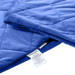 5KG Anti Anxiety Weighted Blanket Gravity Blankets Royal Blue Colour
