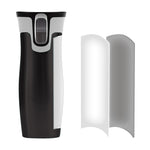 473ml 16OZ Thermal Coffee Hot Water Travel Mug Drink Bottle Flask Autoseal Black