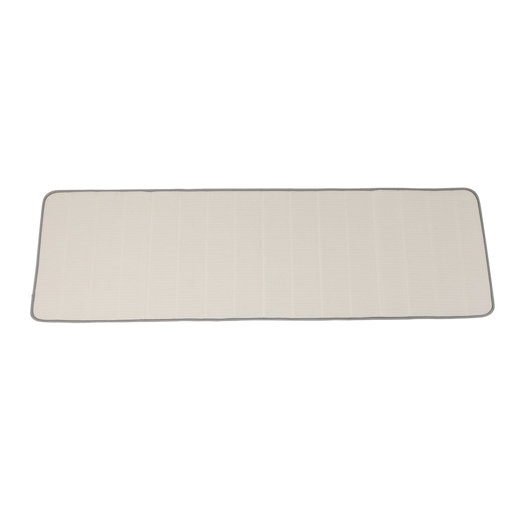Anti Slip Bathroom Carpet Grey