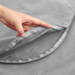 Maternity Pregnancy Pillow Cases Grey