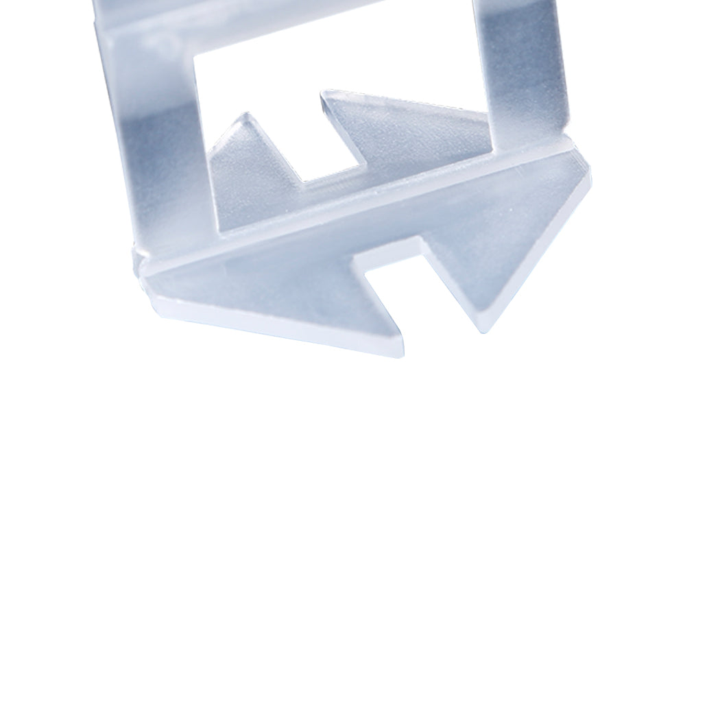 600x 3MM Tile Leveling System Clips Levelling Spacer Tiling Tool Floor Wall