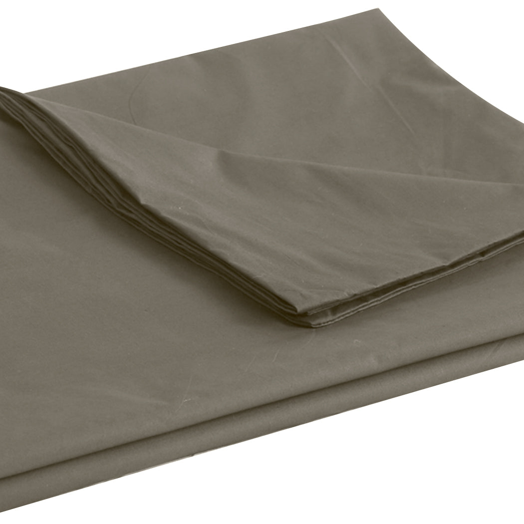 Weighted Blanket 10KG Heavy Gravity Deep Relax Adults Cotton Cover Brown