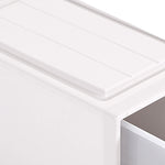 2x Plastic Wide Drawer Shoes Storage Organiser