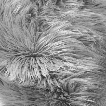 Floor Rugs Sheepskin Shaggy Rug Area Carpet Bedroom Living Room Mat 60X120 Grey