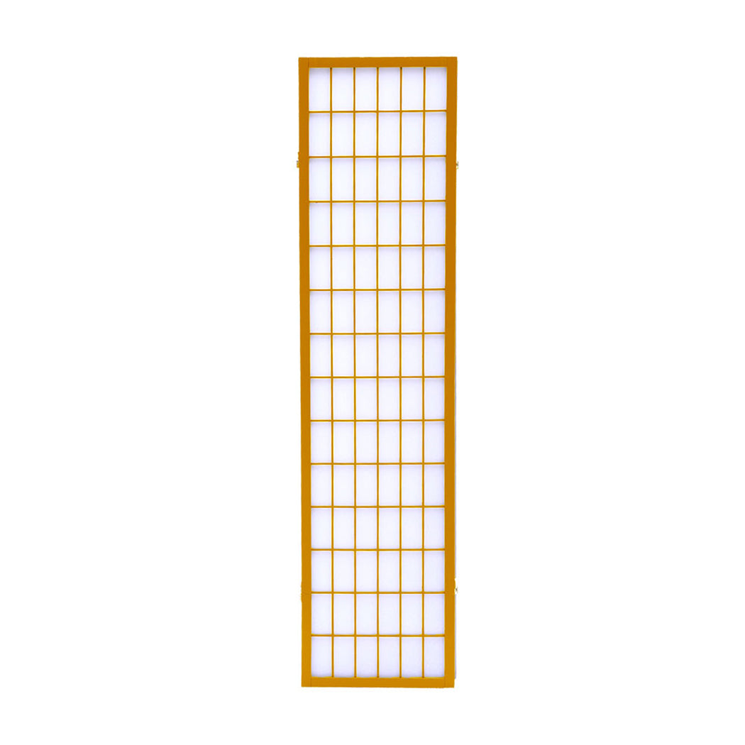 3 Panel Free Standing Foldable  Room Divider Privacy Screen  Wood Frame
