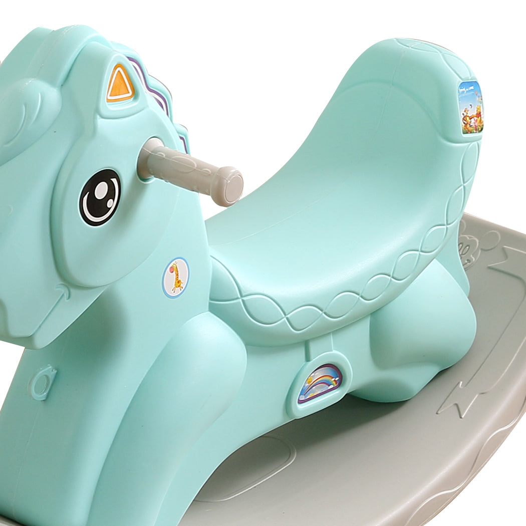 BoPeep Kids Rocking Horse Toddler Baby Horses Pony Ride On Toy Balance Rocker