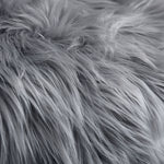 Floor Rugs Sheepskin Shaggy Rug Carpet Bedroom Living Room Mat 80X150 Dark Grey