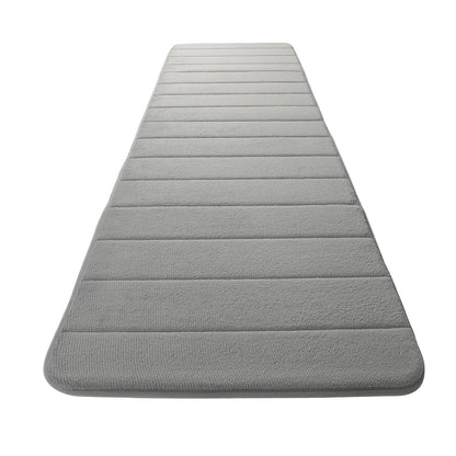 Anti Slip Bathroom Carpet Grey