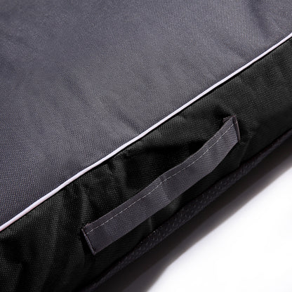 Pet Bed Mattress Dog Cat Pad Mat Summer Winter Cushion Pillow Size M Black