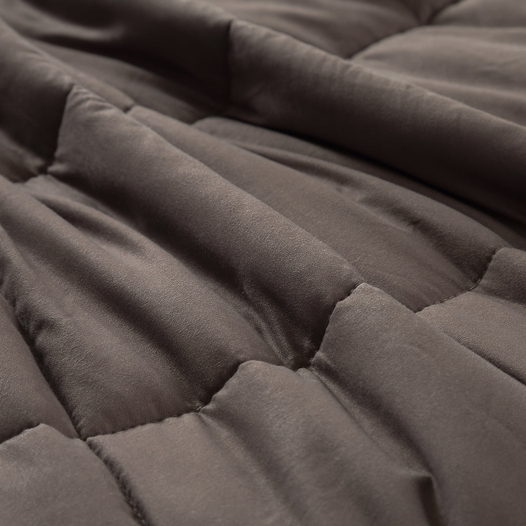 Weighted Blanket Heavy Gravity Deep Relax 2.3KG Adult Kids Mink