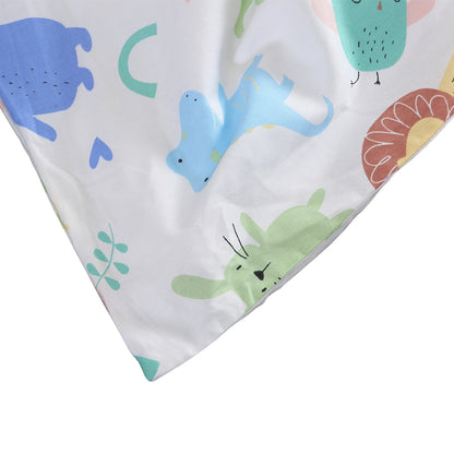 Kids Warm Weighted Blanket Lap Pad Cartoon Print Cover Study At Home Pink