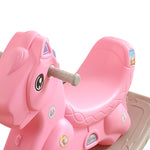 Ride on Horse Kids Play Toy Pink