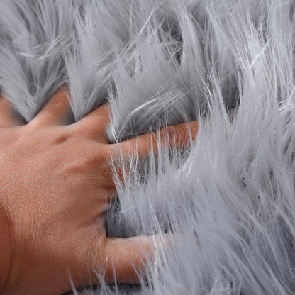 Floor Rugs Sheepskin Shaggy Rug Area Carpet Bedroom Living Room Mat 60X120 Grey