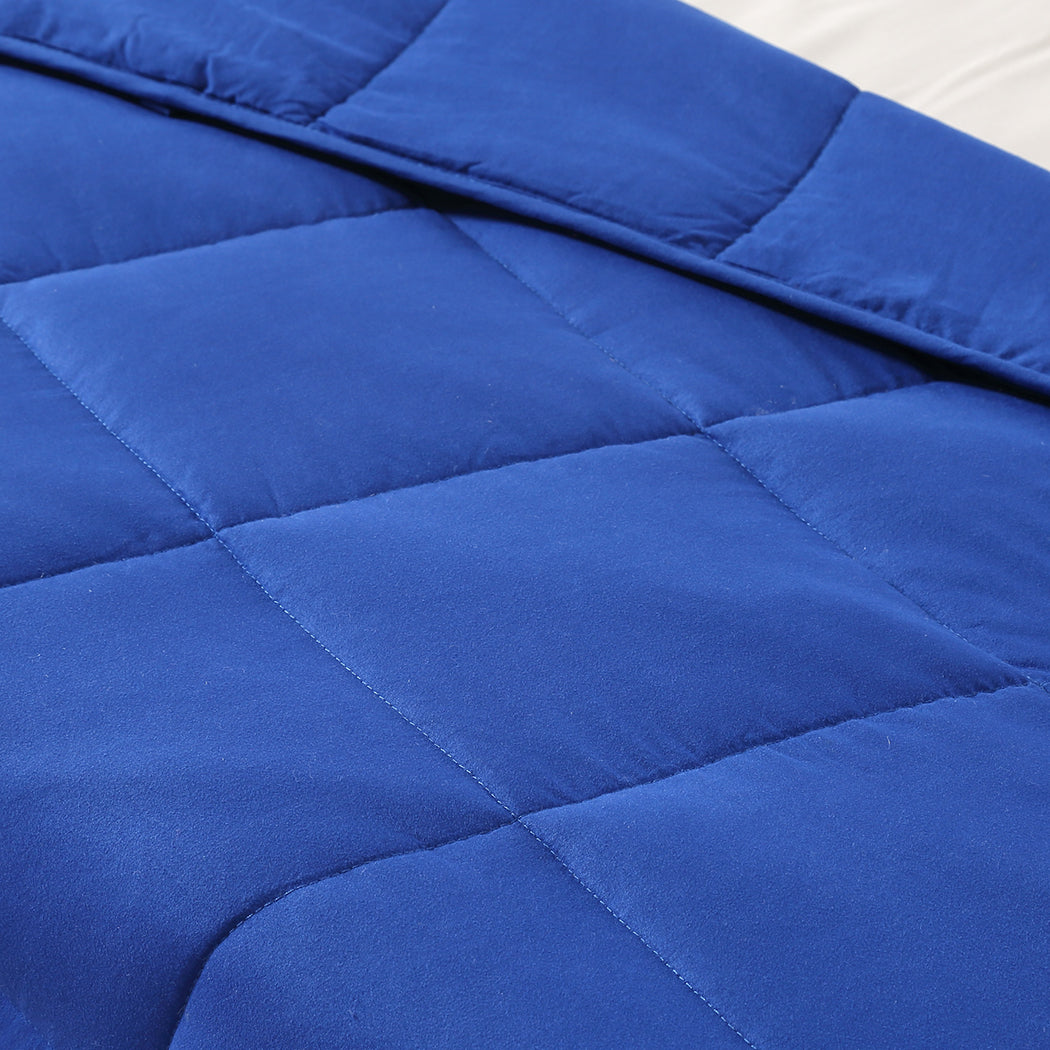 comfortable 2.3KG  Kids Weighted Blanket Navy