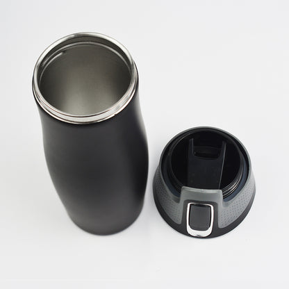 473ml 16OZ Thermal Coffee Hot Water Travel Mug Drink Bottle Flask Autoseal Black