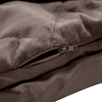 5KG Anti Anxiety Weighted Blanket Gravity Blankets Mink Colour