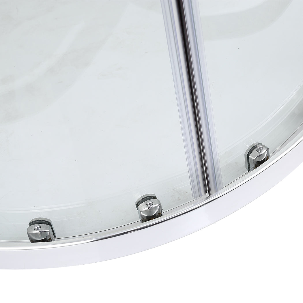 Shower Screen Screens Door Seal Enclosure Glass PanelCurved900x900x1900mm
