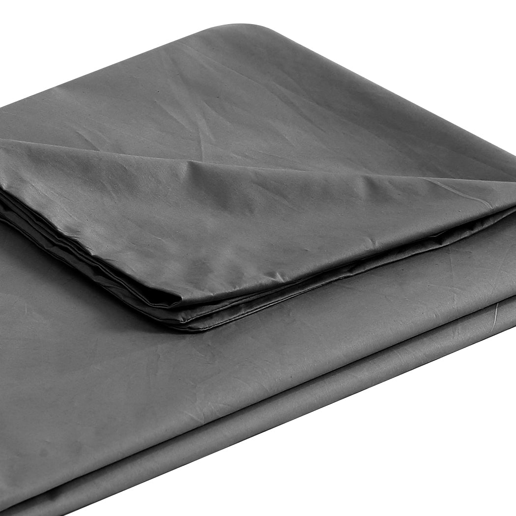 121x91cm Anti Anxiety Weighted Blanket Cover Polyester Cover Only Grey