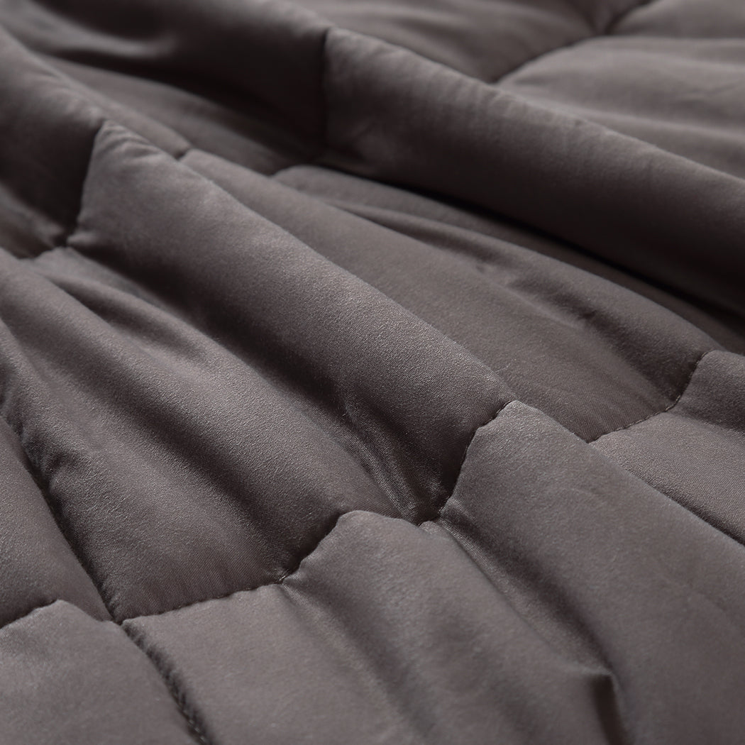 Weighted Blanket Heavy Gravity Deep Relax 2.3KG Adult Kids Grey
