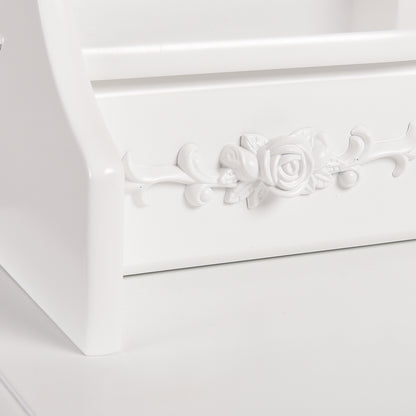 Dressing Table Jewellery Organiser Mirror Makeup Drawer Bedroom Furniture