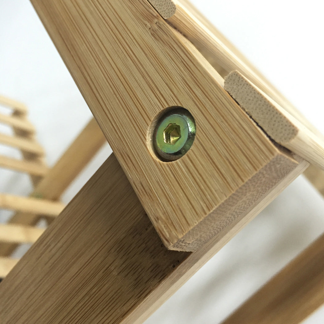 5 Tiers Premium Bamboo Wooden Plant Stand In/outdoor Garden Planter Flower shelf