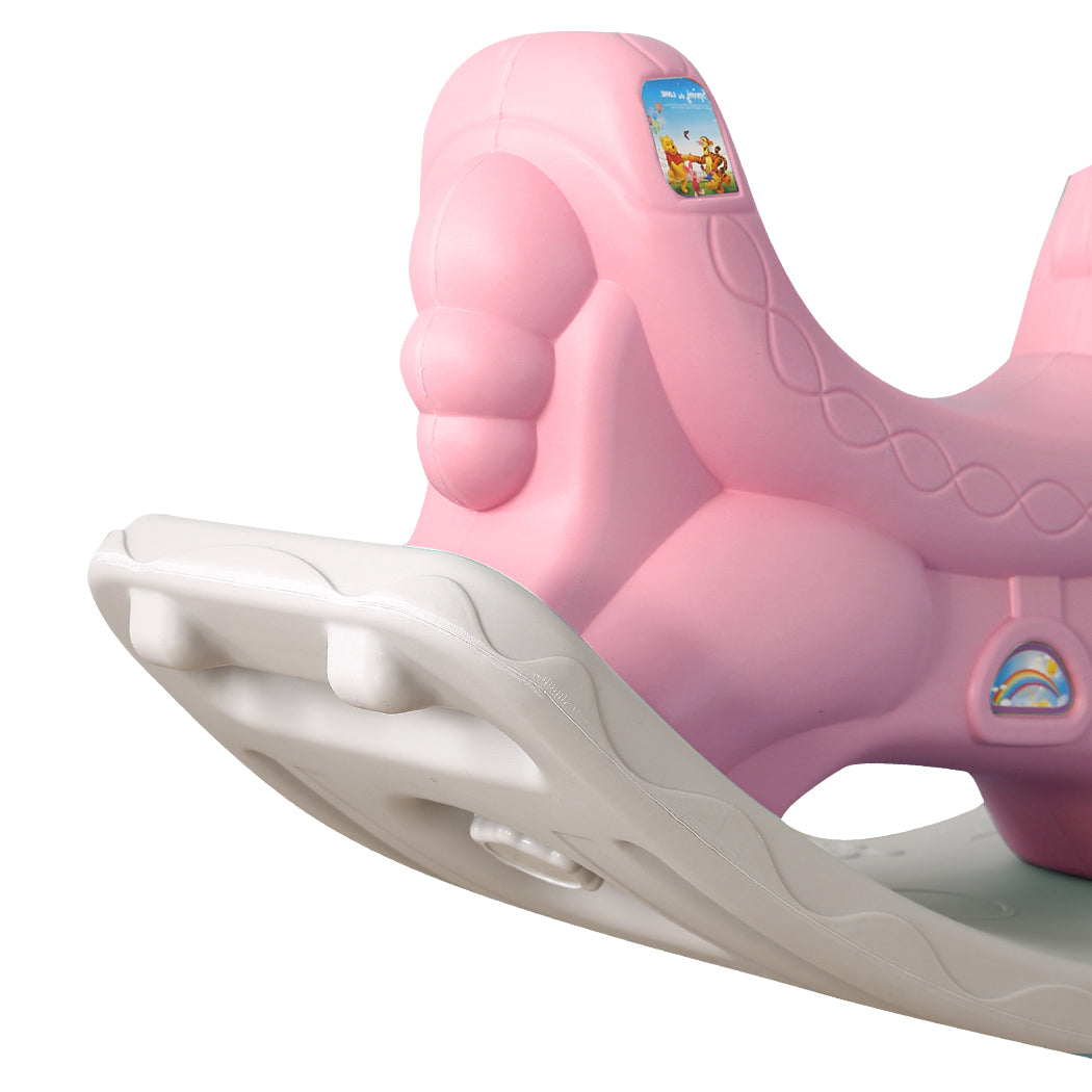 Ride on Horse Kids Play Toy Pink