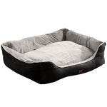 Pet Bed Mattress Dog Cat Pad Mat Puppy Cushion Soft Warm Washable M Grey
