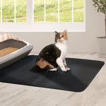 Large Waterproof Double Layer Cat Litter Mat Trapper Foldable Pad Pet Rug Pads
