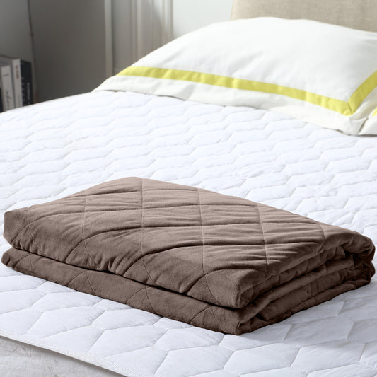 2KG Kids Anti Anxiety Weighted Blanket Gravity Blankets Mink Colour