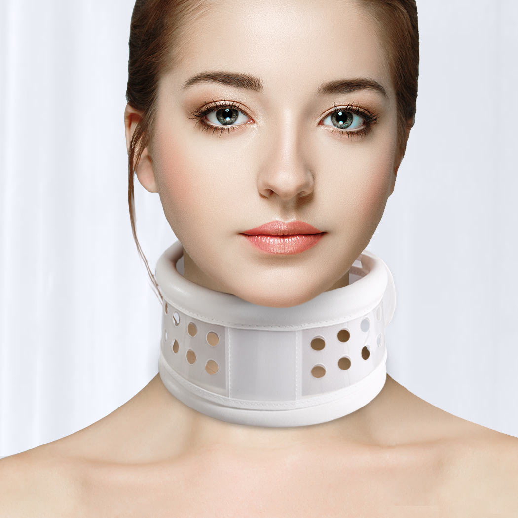 Cervical Collar Neck Brace Support Shoulder Press Pain Relief Stabilise Strap L