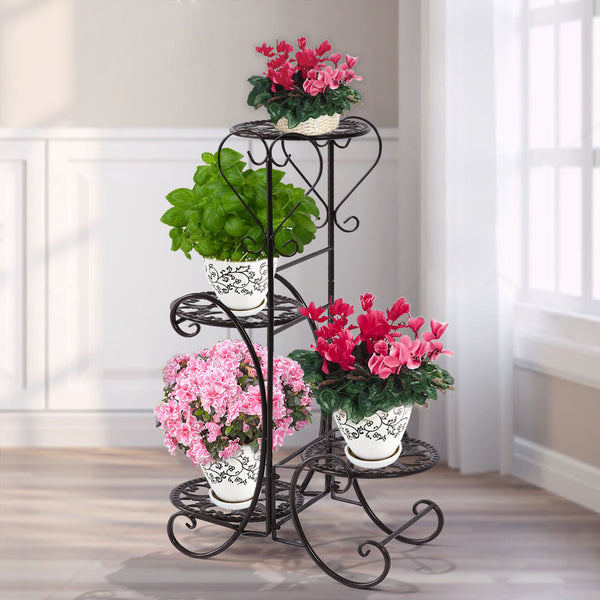  Outdoor Indoor Metal Flower Pots Stand rack