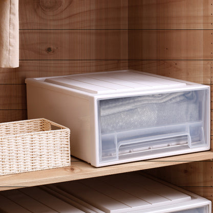2x Plastic Drawer Shoes Boxes