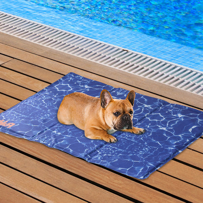 Pet Cooling Mat Gel Mats Bed Cool Pad Puppy Cat Non-Toxic Beds Summer XL