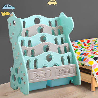 4 In 1 Blue Kids Bookshelf