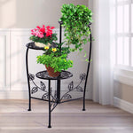 Plant Stand Flower Pots Shelf Wrought Iron