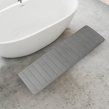 Anti Slip Bathroom Carpet Grey