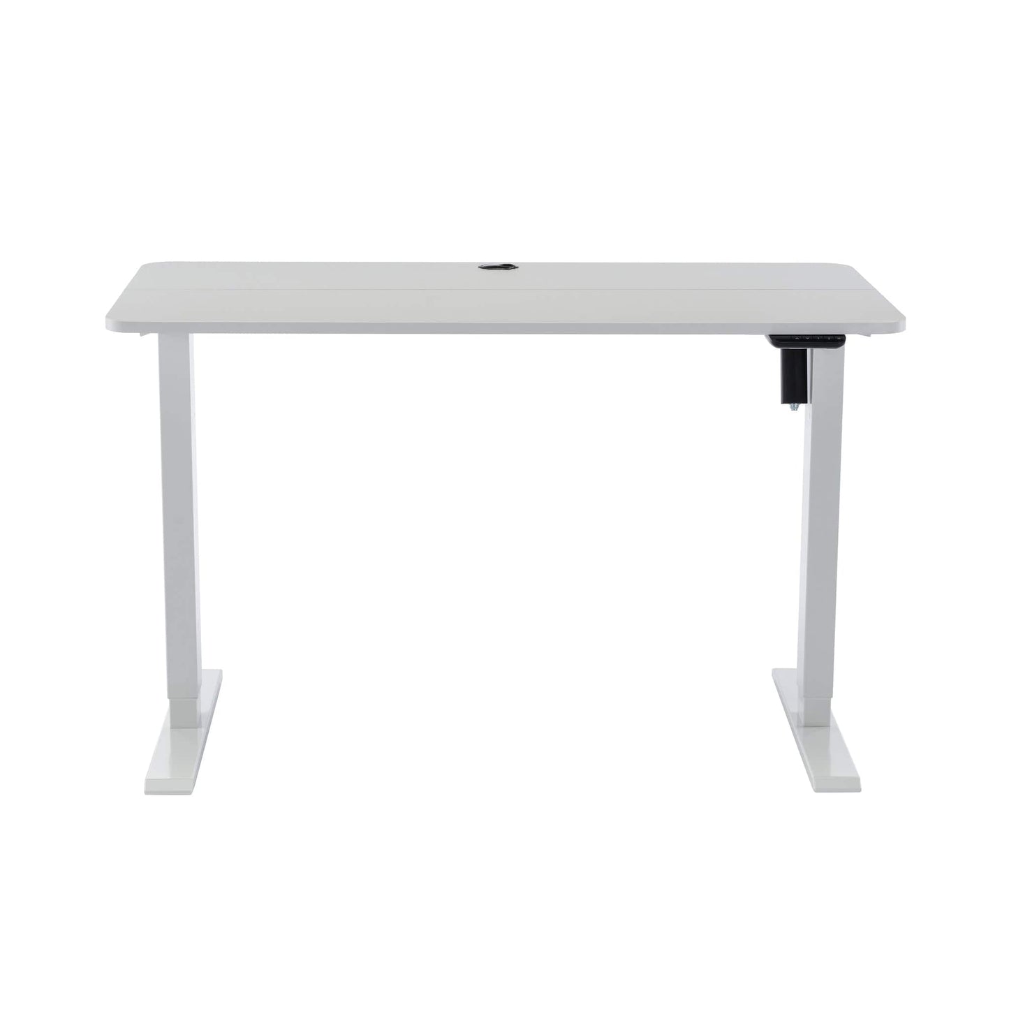 1.2m Sit And Stand Desk in Natural/White