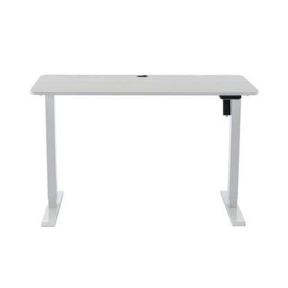 1.2m Sit And Stand Desk in Natural/White