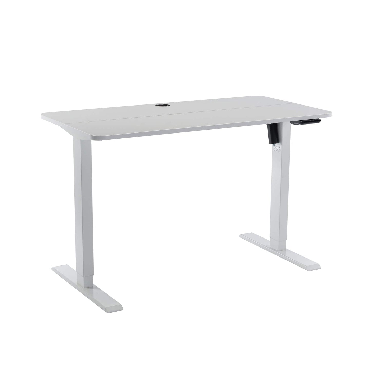 1.2m Sit And Stand Desk in Natural/White