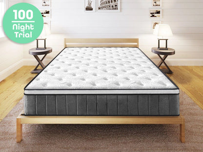 Double Size Cooling Gel Tri-Foam Spring Euro Mattress