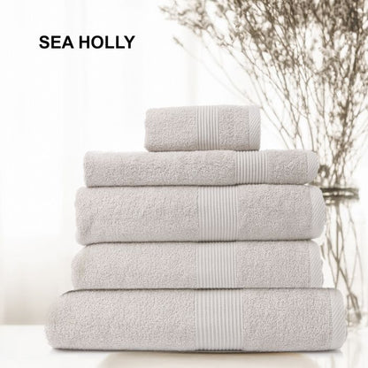Comfort Cotton Bamboo Towel 5pc Set - Seaholly