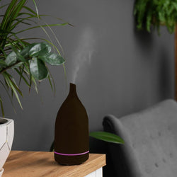 100ml Ultrasonic Aroma Diffuser - Dark Wood